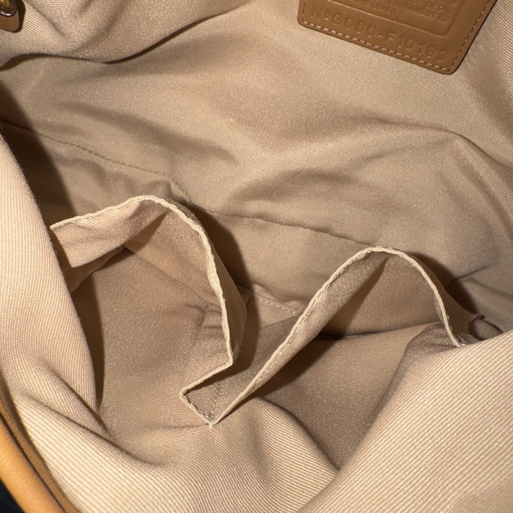 Coach Suede Soho Flap Shoulder Bag - Picture 11 of 16